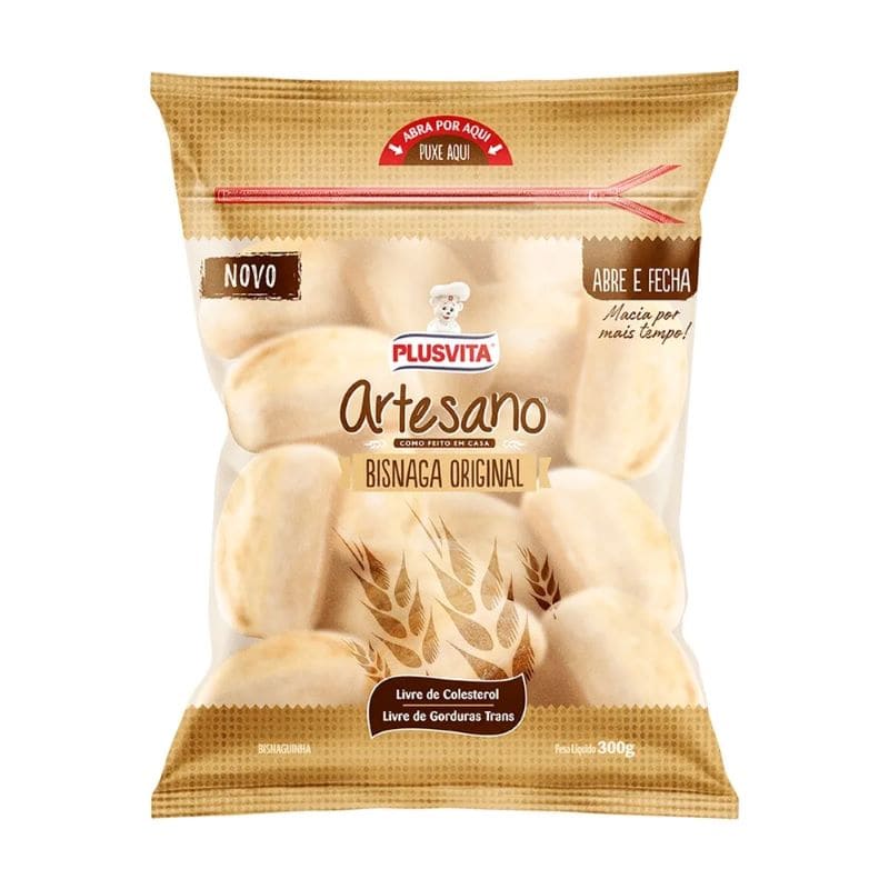 Pão Bisnaguinha Artesano Plus Vita 300g